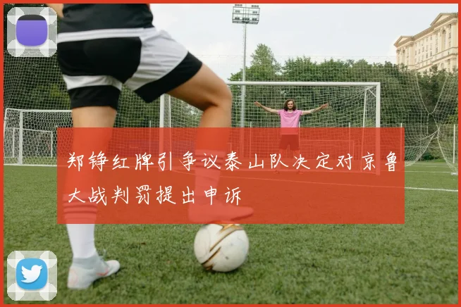 郑铮红牌引争议泰山队决定对京鲁大战判罚提出申诉